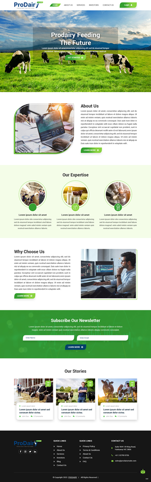 Web Design by pb for this project | Design: #30931082
