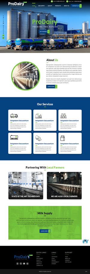 Web Design by pb for this project | Design: #30931085