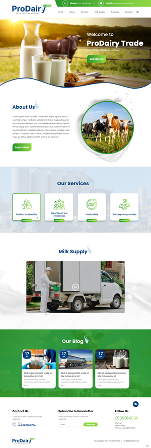 Web Design by pb for this project | Design: #30931089