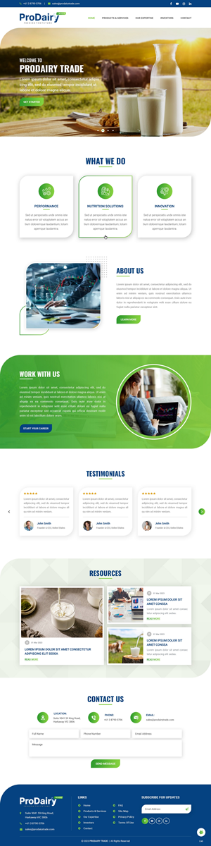 Web Design by pb for this project | Design: #30937564