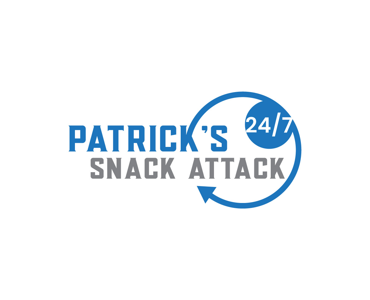 Logo Design for Patrick's Snack Attack by AH-Design | Design #30894751