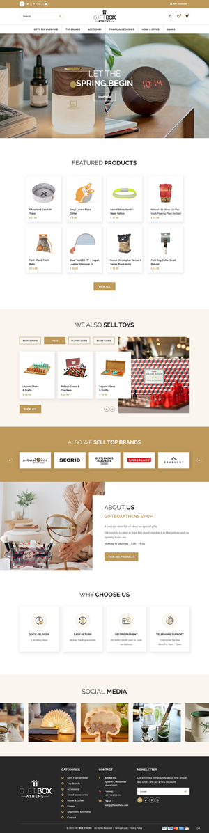 Web Design by pb for KARFIL SA | Design: #30898776