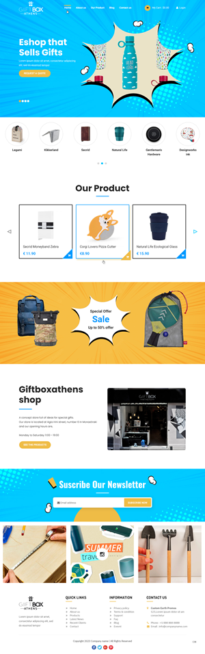 Web Design by pb for KARFIL SA | Design: #30898777