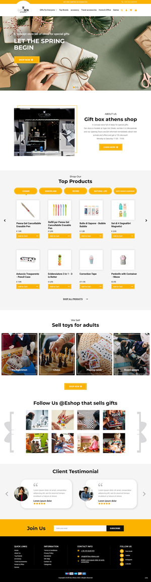 Web Design by pb for KARFIL SA | Design: #30898787