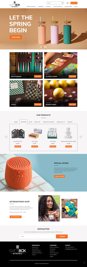 Web Design by pb for KARFIL SA | Design: #30898788