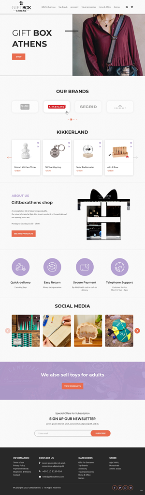 Web Design by pb for KARFIL SA | Design: #30905478