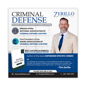 Design Annonce  par debdesign pour Zerillo Law FIrm, LLC | Design : #30895187