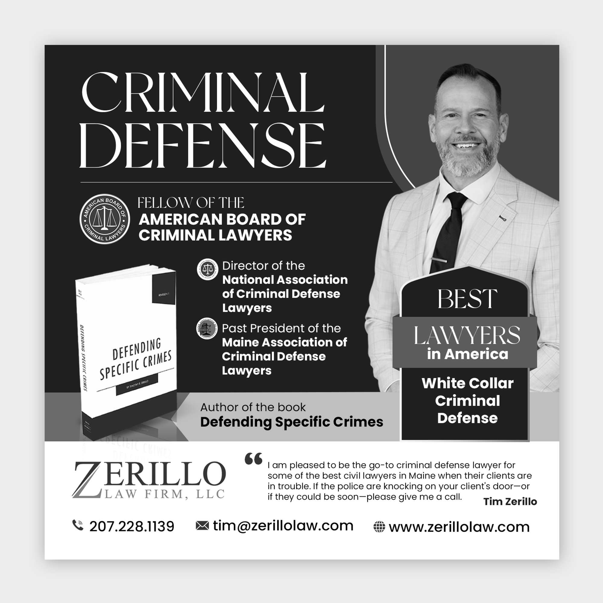Design Annonce  par debdesign pour Zerillo Law FIrm, LLC | Design #30896678