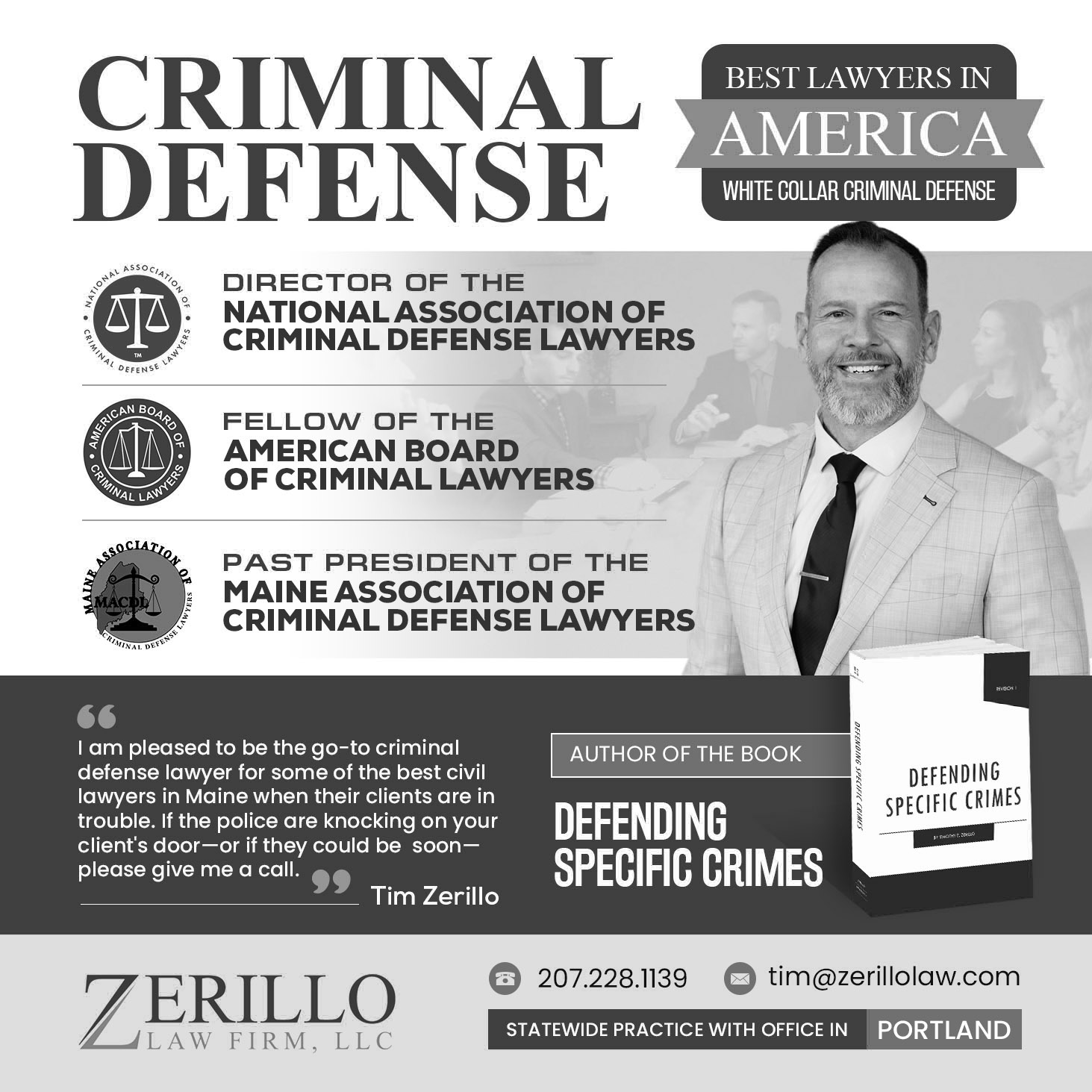 Newspaper Ad Design by debdesign for Zerillo Law FIrm, LLC | Design #30896741