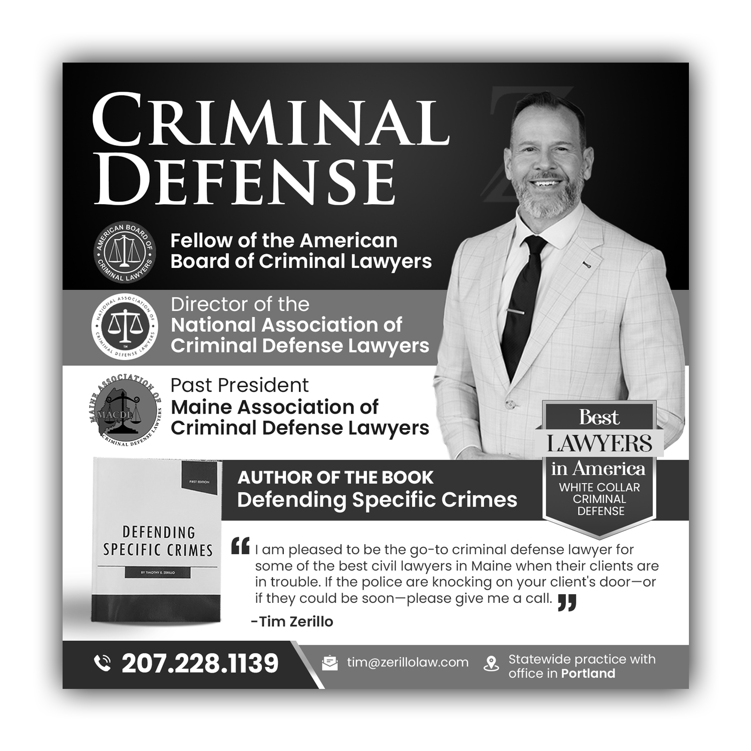 Design Annonce  par debdesign pour Zerillo Law FIrm, LLC | Design #30900893