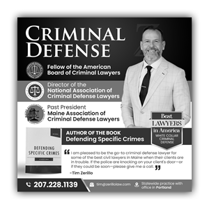 Design Annonce  par debdesign pour Zerillo Law FIrm, LLC | Design : #30900893