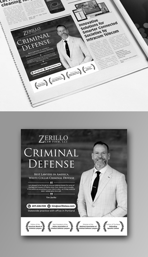 Design Annonce  par ecorokerz pour Zerillo Law FIrm, LLC | Design : #30896409