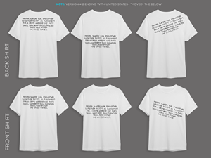 T-shirt Design by AP Creatives for this project | Design: #30898224