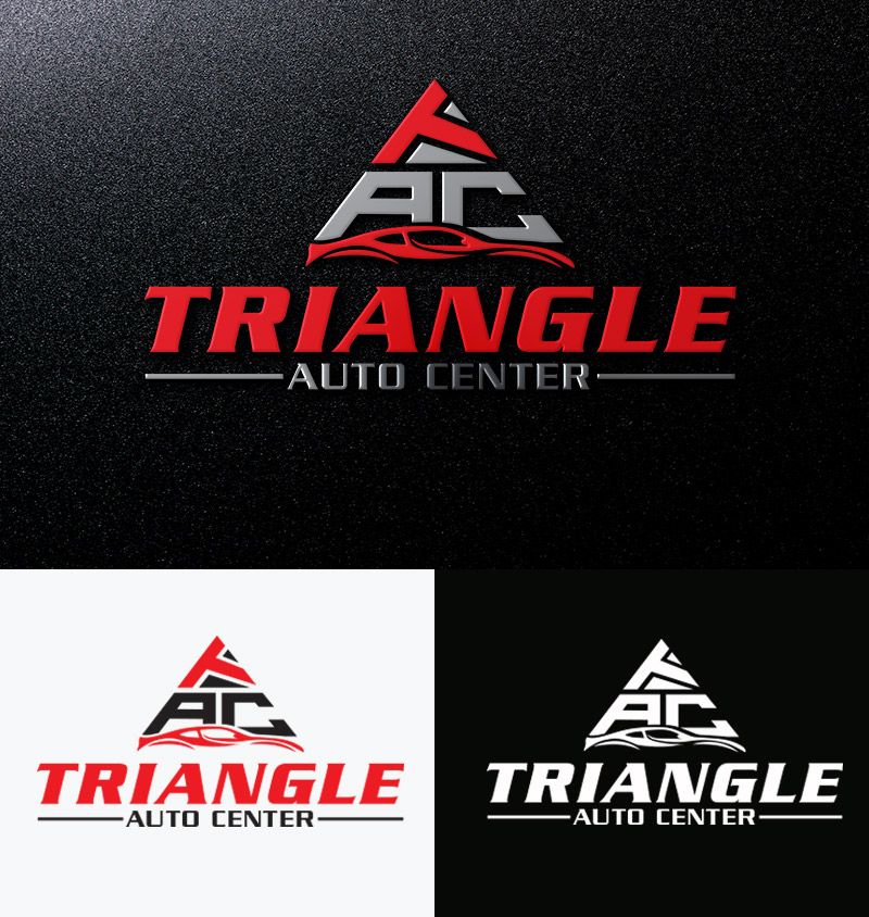 Logo Design by M Art & Design for Triangle Tire and Brake, Inc. | Design #30894354