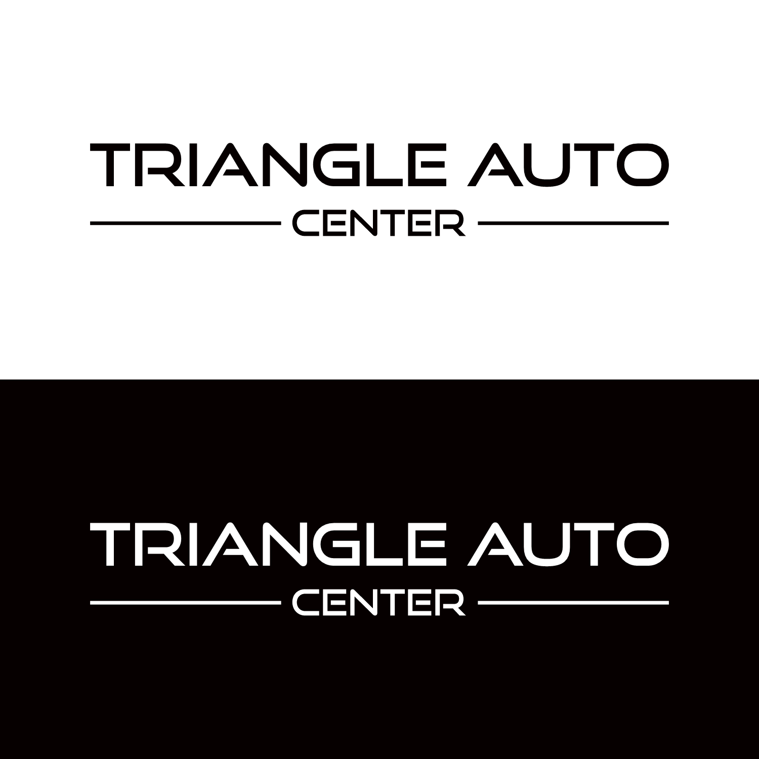 Elegant, Playful Logo Design for Triangle Auto Center by cah awu Design 30900543