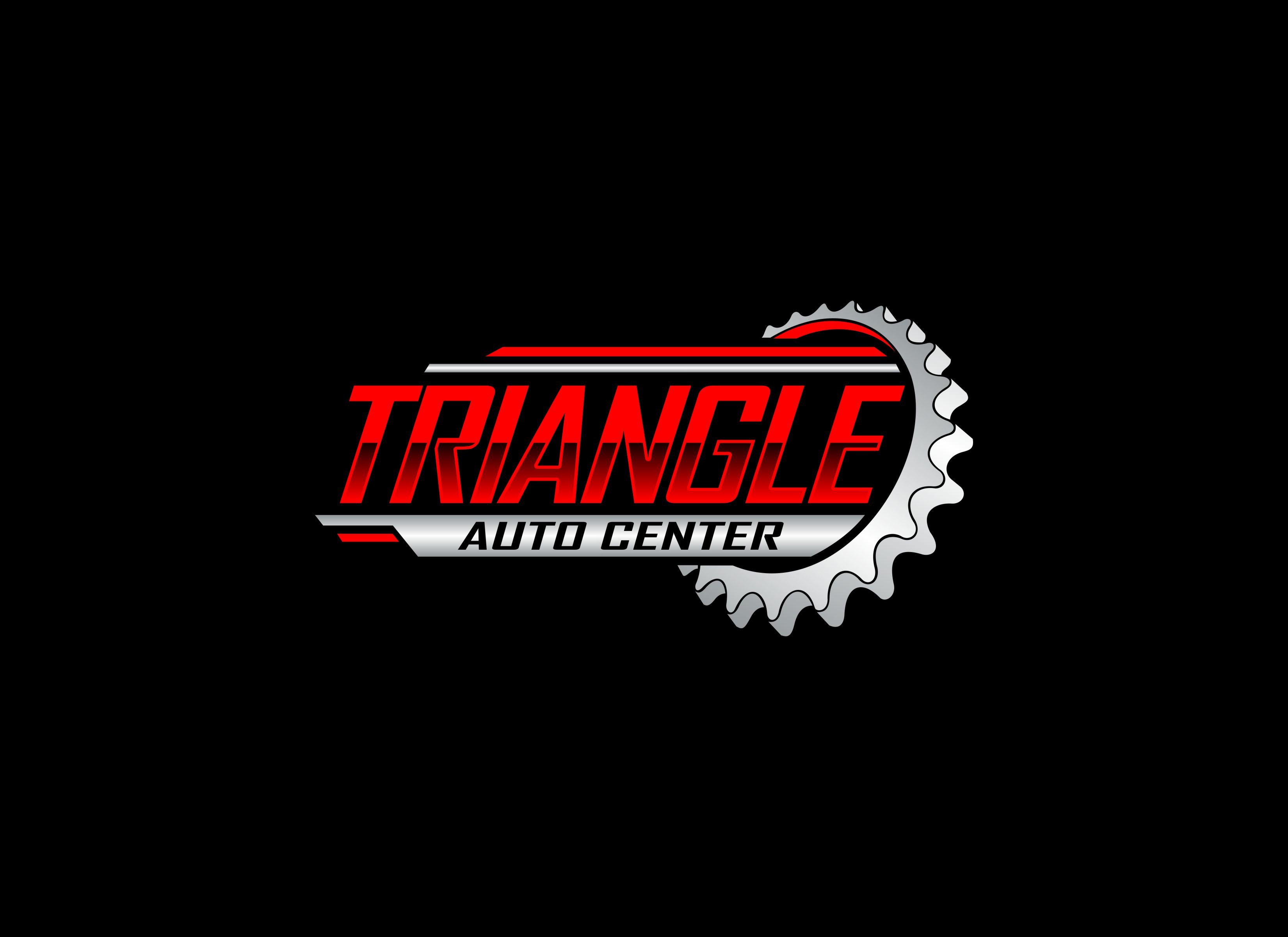 Elegant, Playful Logo Design for Triangle Auto Center by victipedia Design 30899415