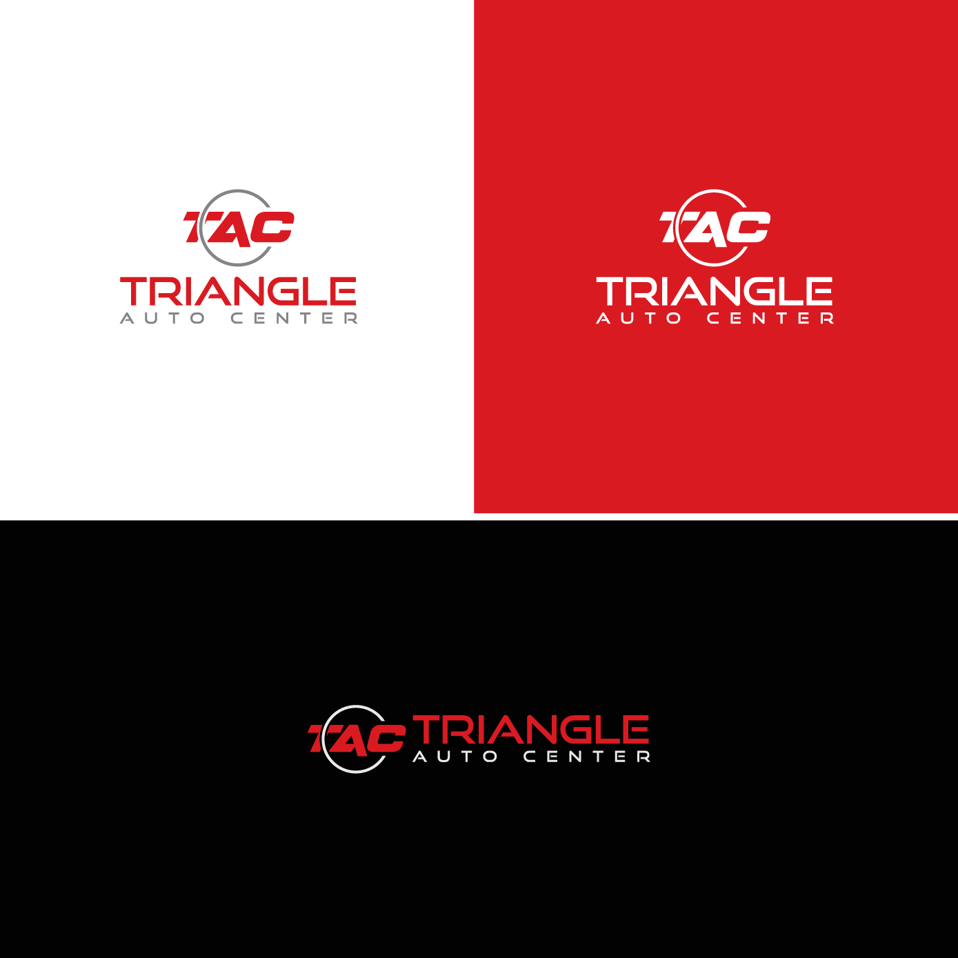 Logo Design by AL-BARAKAH for Triangle Tire and Brake, Inc. | Design #30898724