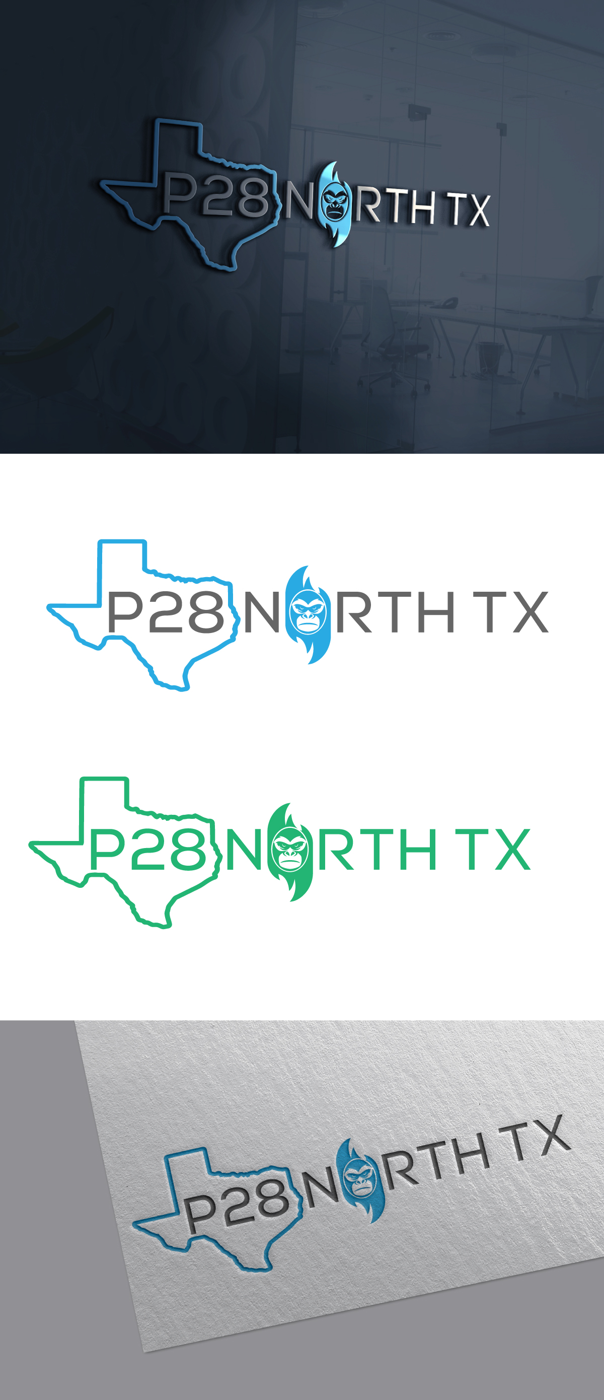 Logo Design by tanjir01 for Paragon 28 North Texas  | Design #30900887