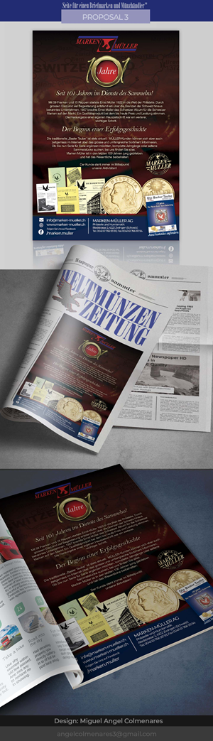 Newspaper Ad Design by angelcolmenares3