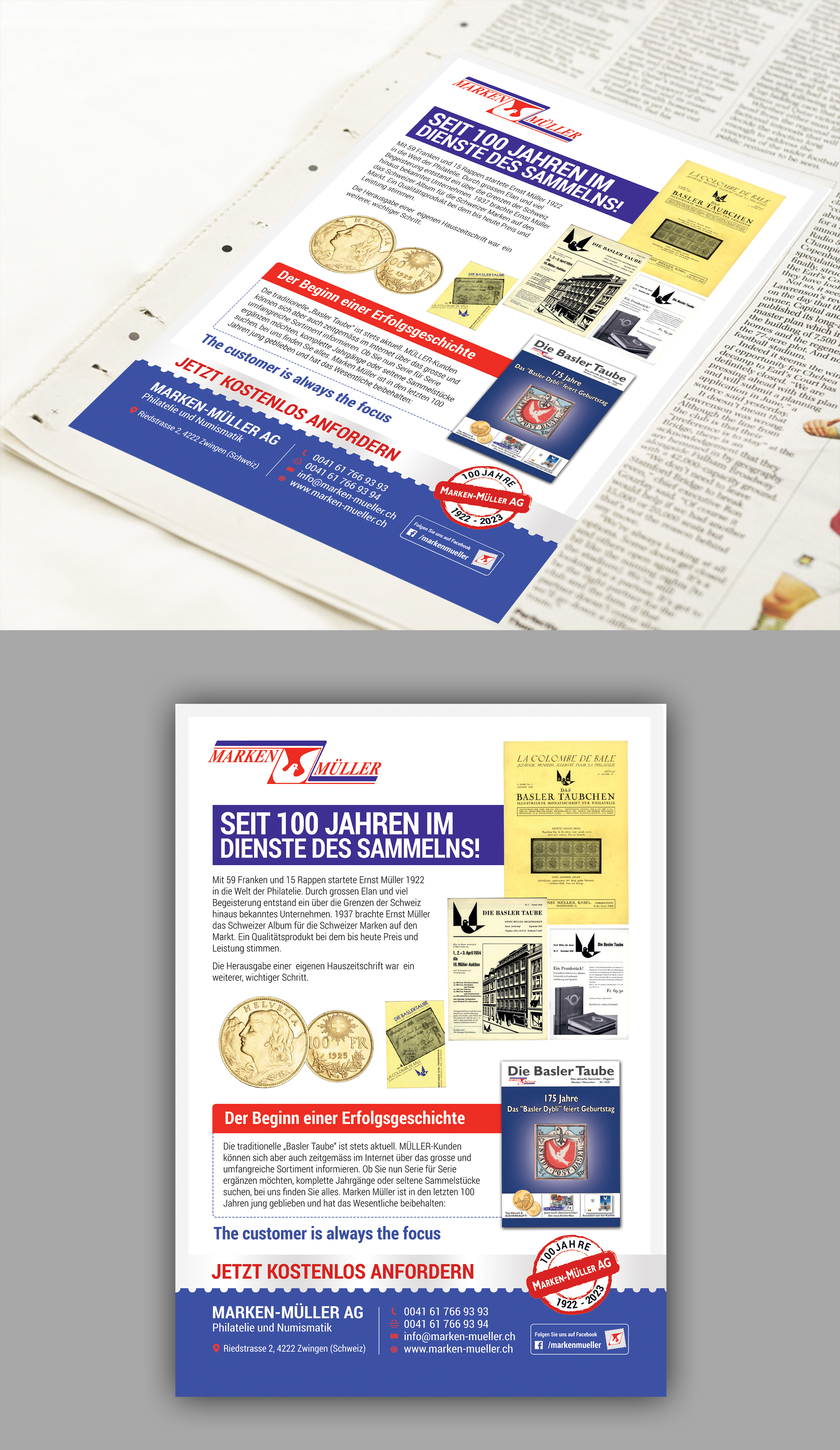 Newspaper Ad Design by ARTOGRAPHY for this project | Design #30899144