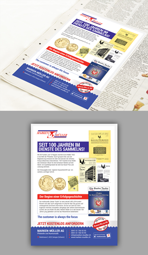 Newspaper Ad Design by ARTOGRAPHY for this project | Design: #30899144