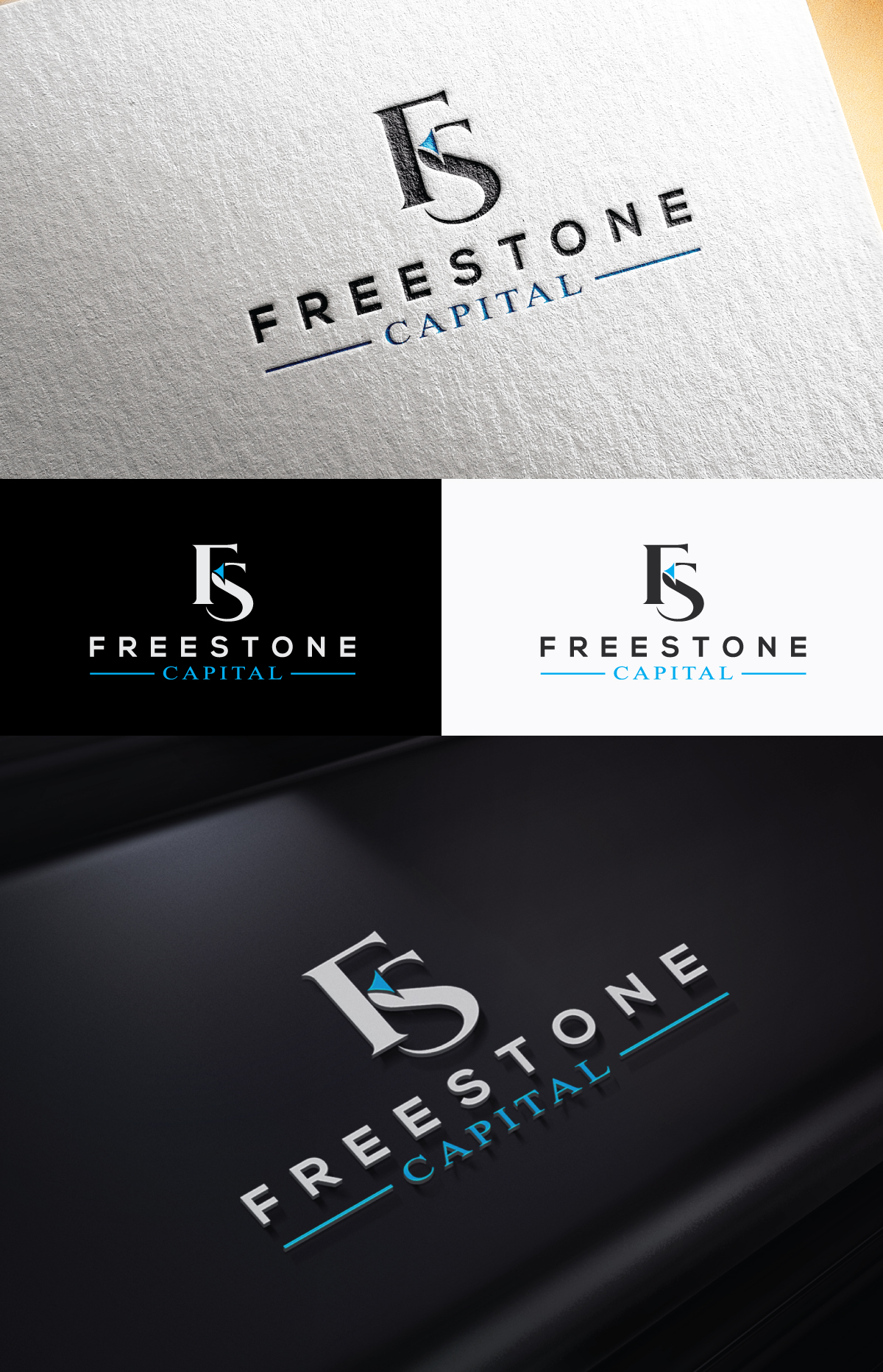 Logo Design by step forward 2 for Freestone Capital  | Design #30909345