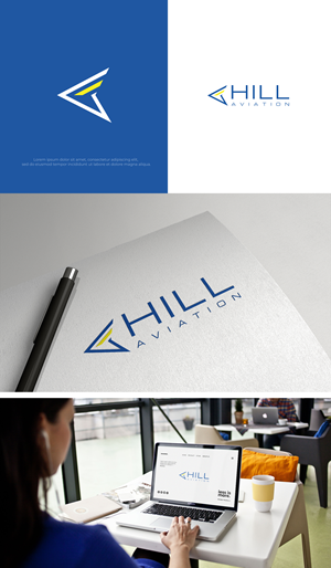 Logo Design by Locke+ for Hill Aircraft | Design: #30898723