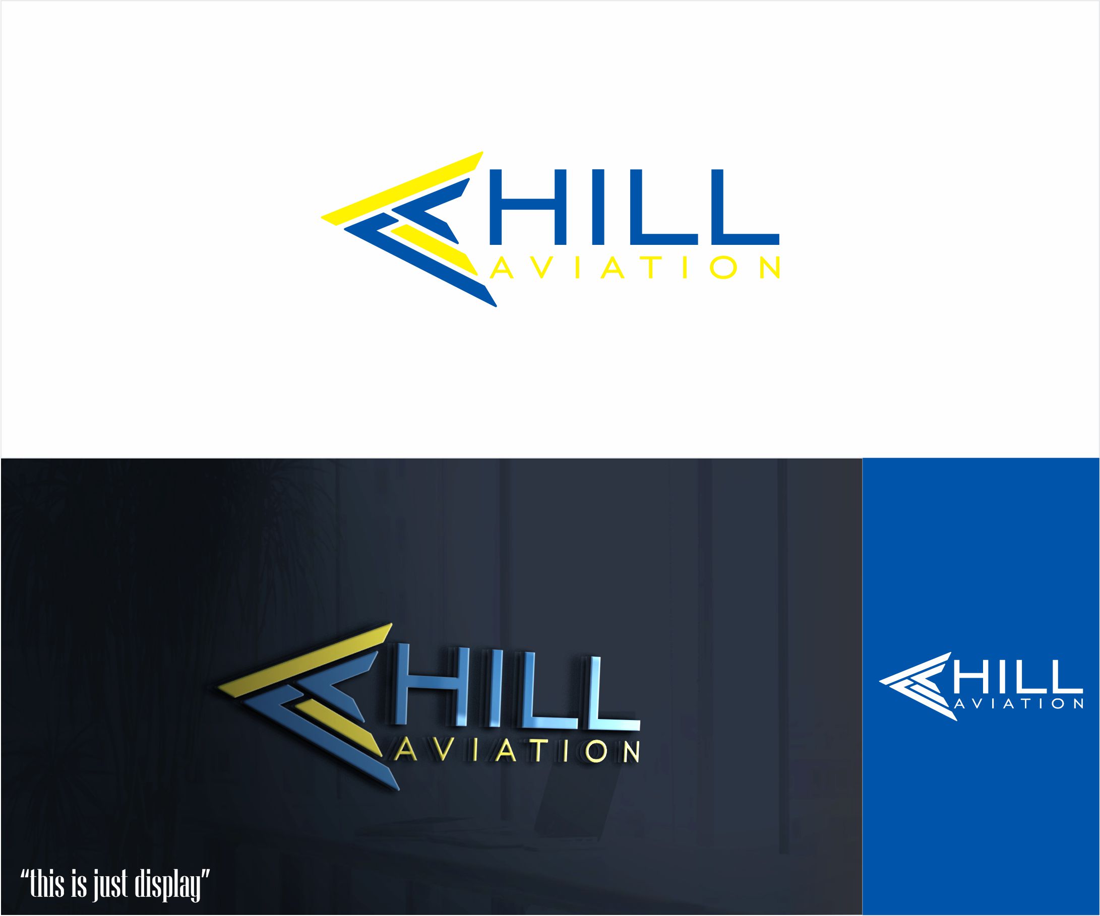 Logo Design by alkaline for Hill Aircraft | Design #30901399