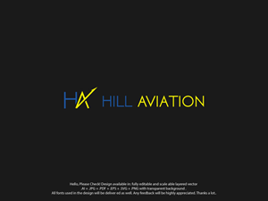 Logo Design by skart for Hill Aircraft | Design: #30906407