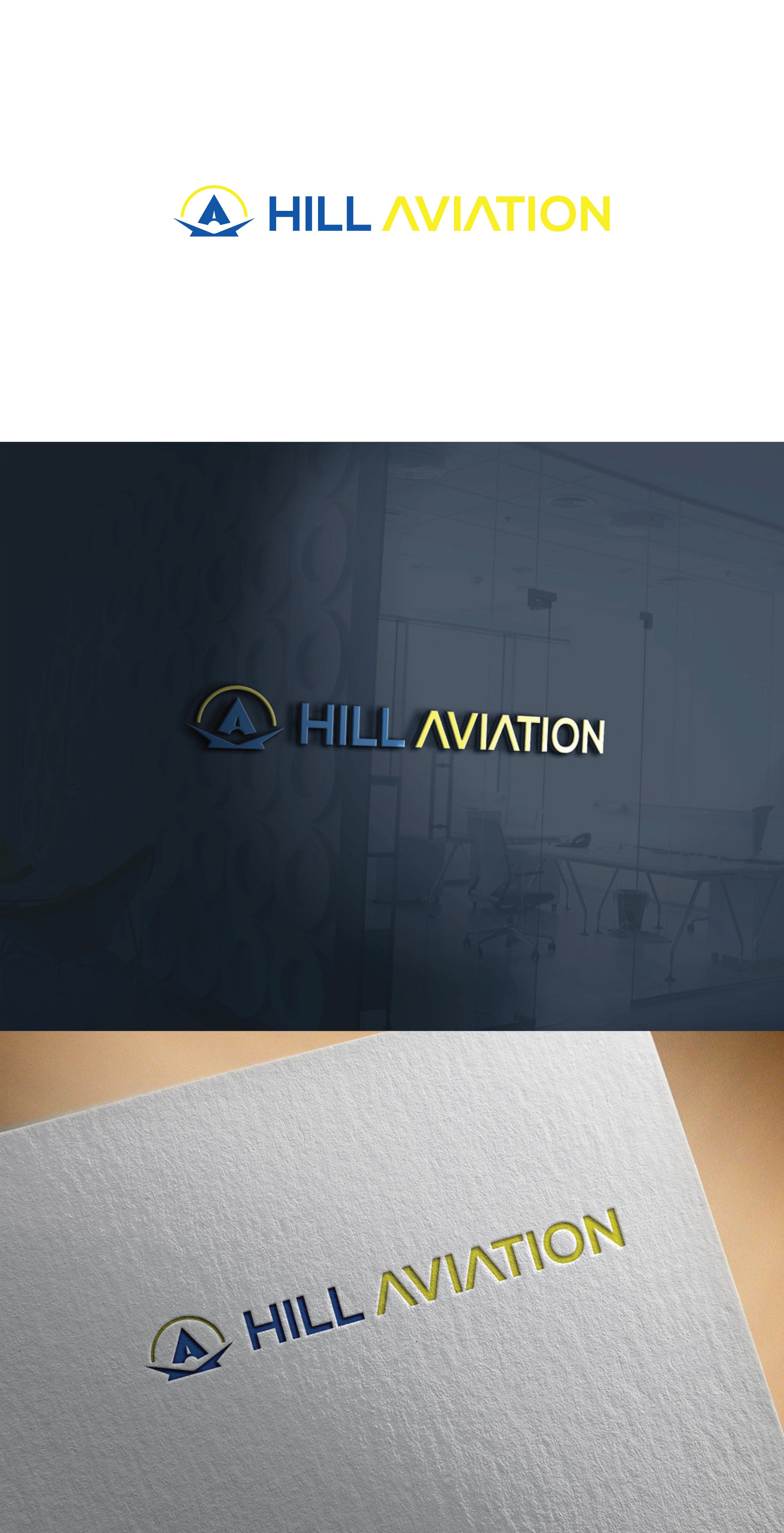 Logo Design by (Vision) for Hill Aircraft | Design #30901517