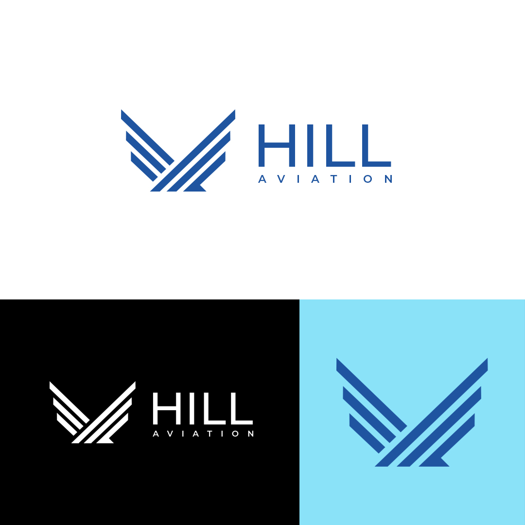 Logo Design by circledsg for Hill Aircraft | Design #30900890
