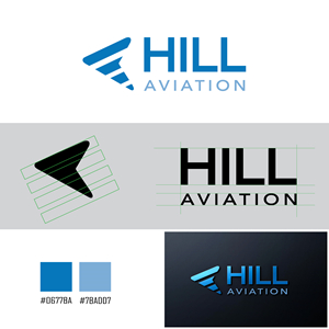 Logo Design by TripleAesthetic for Hill Aircraft | Design: #30898709