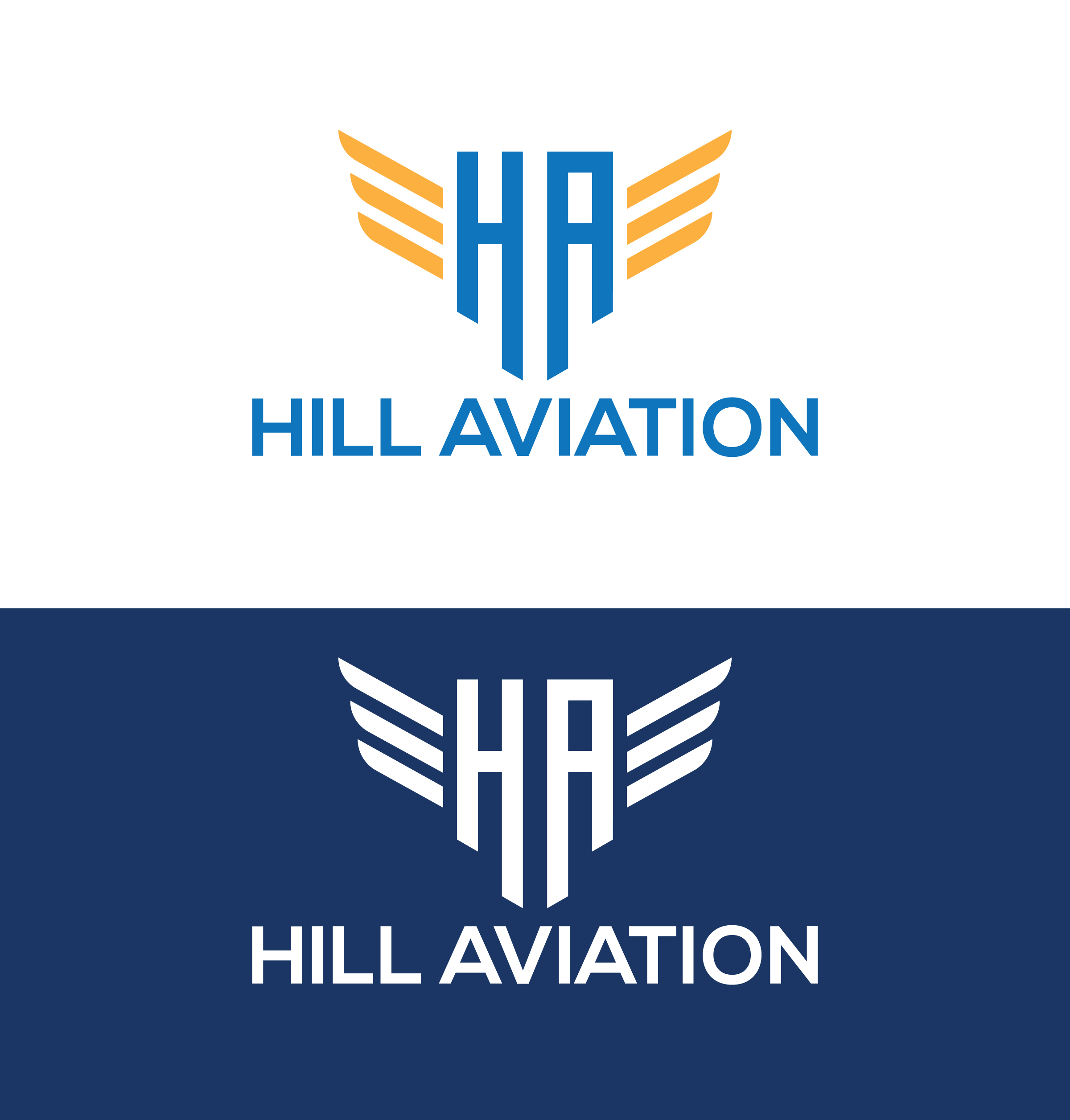 Logo Design by MHP Graphics House for Hill Aircraft | Design #30901701