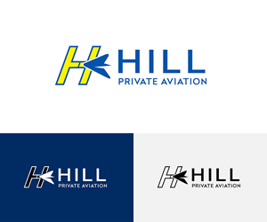 Logo Design by Rush Advertising for Hill Aircraft | Design: #30907665