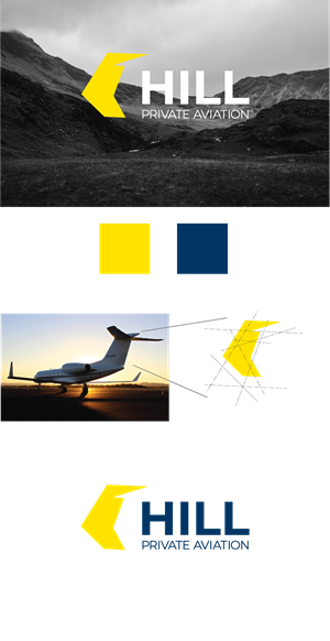 Logo Design by Kham Lian Tung for Hill Aircraft | Design: #30907815