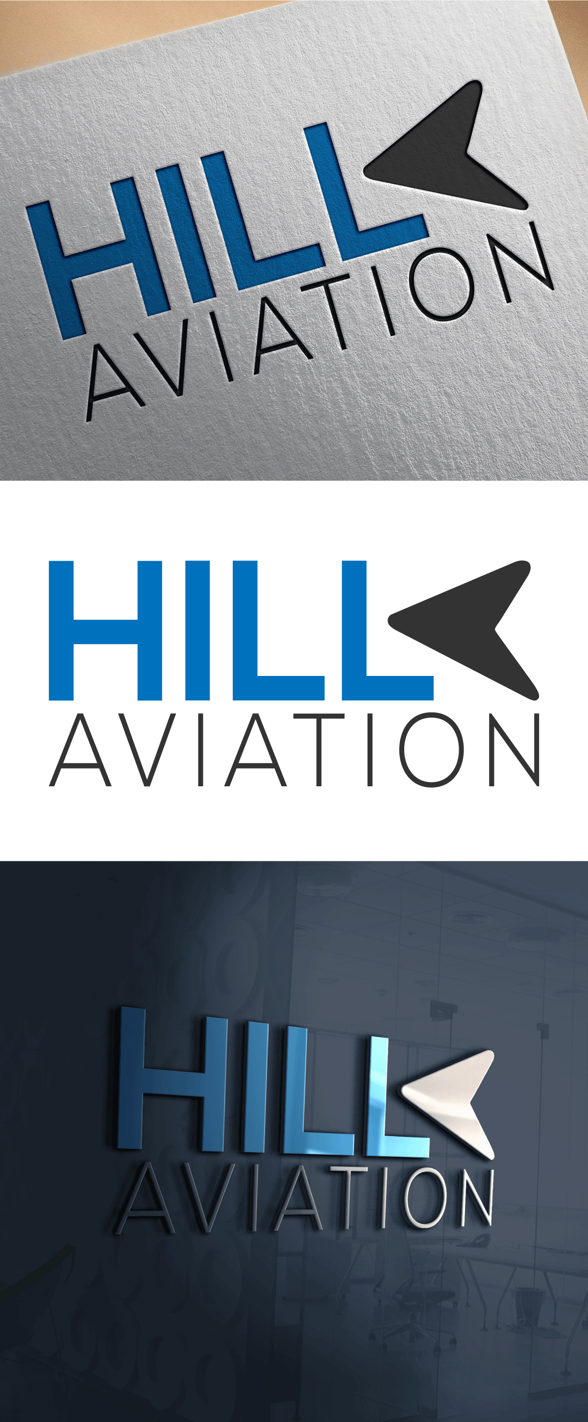 Logo Design by Masum01 for Hill Aircraft | Design #30907780