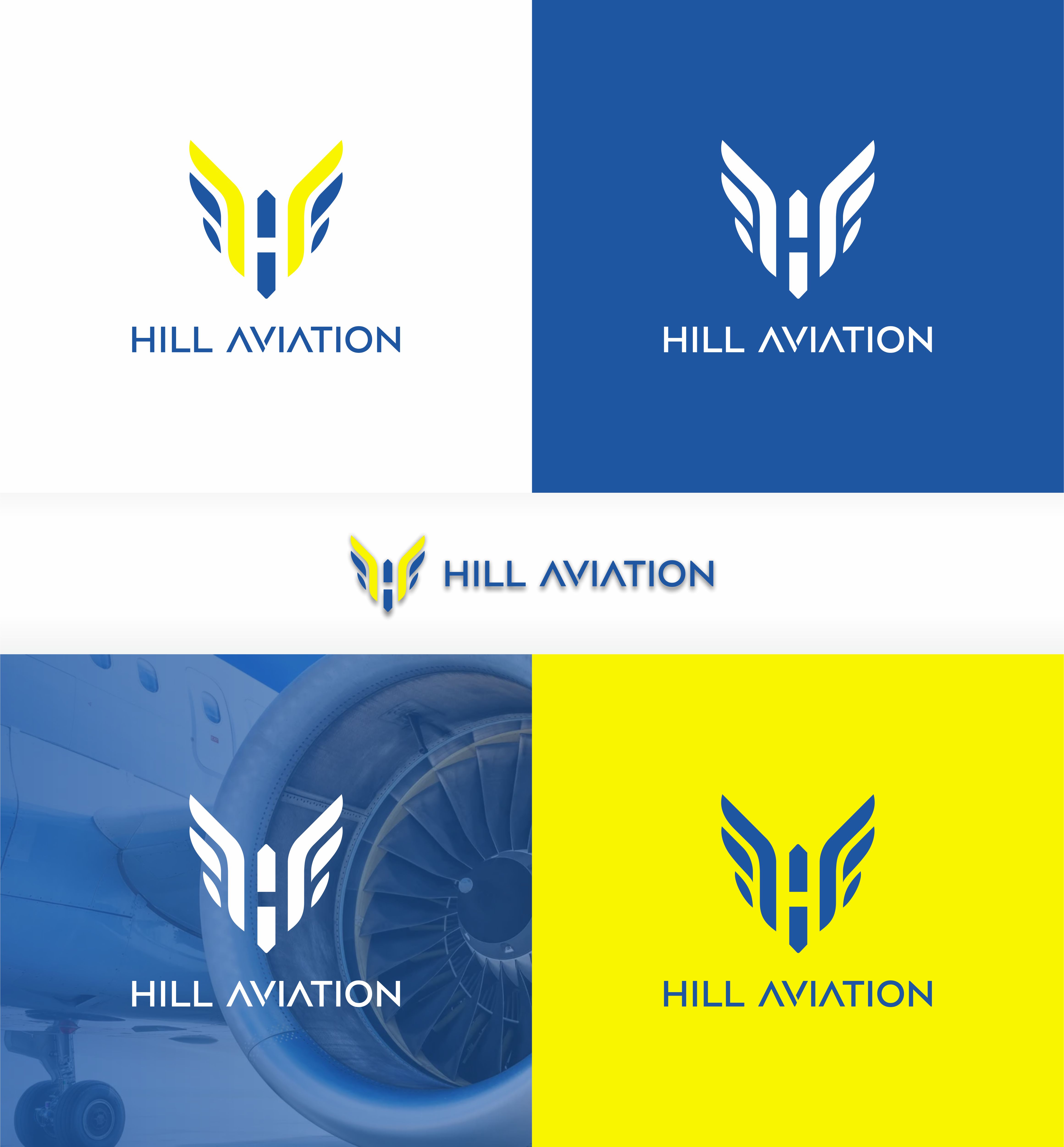 Logo-Design von Rackadesign für Hill Aircraft | Design #30907649