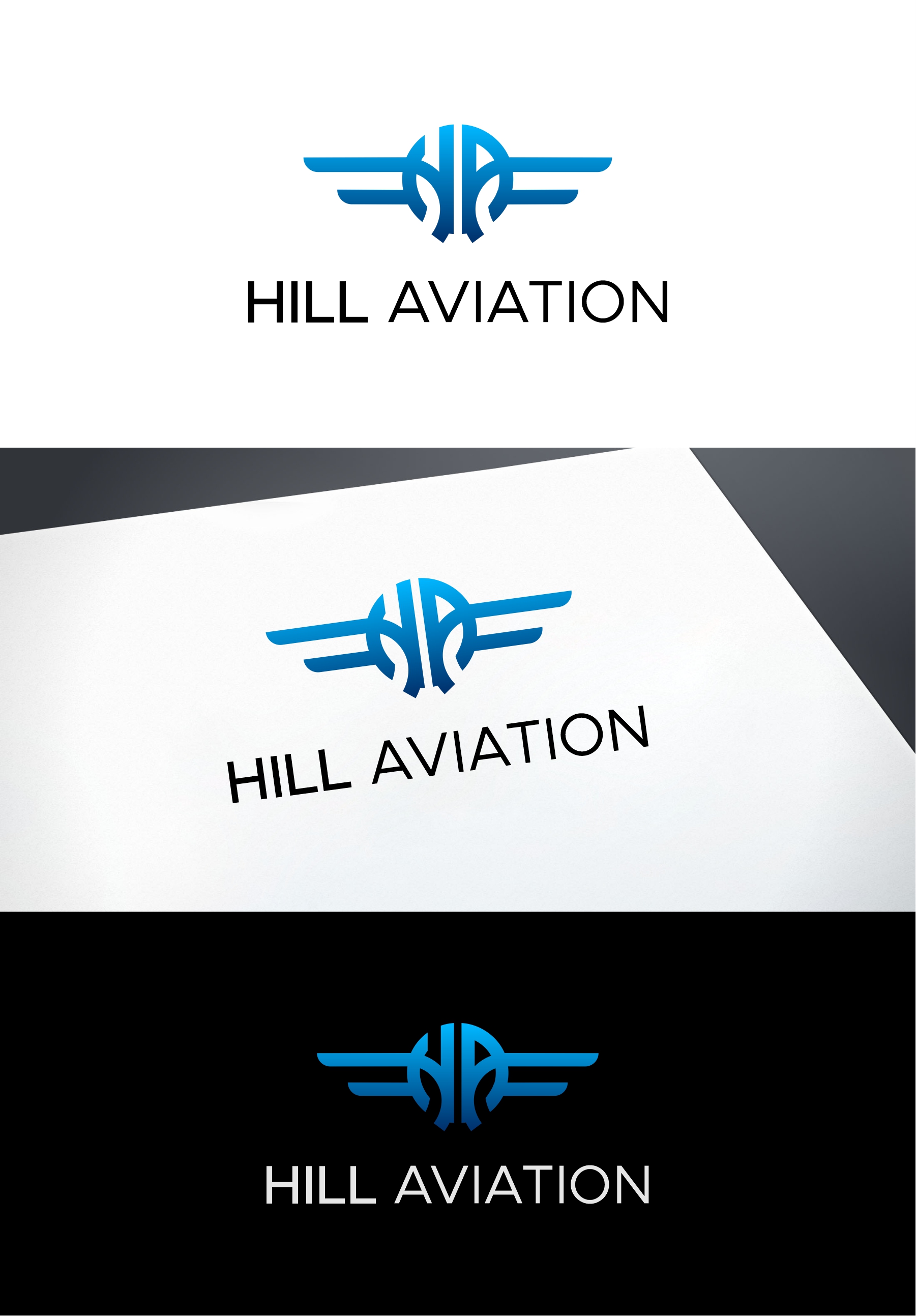 Logo Design by debdesign for Hill Aircraft | Design #30903947