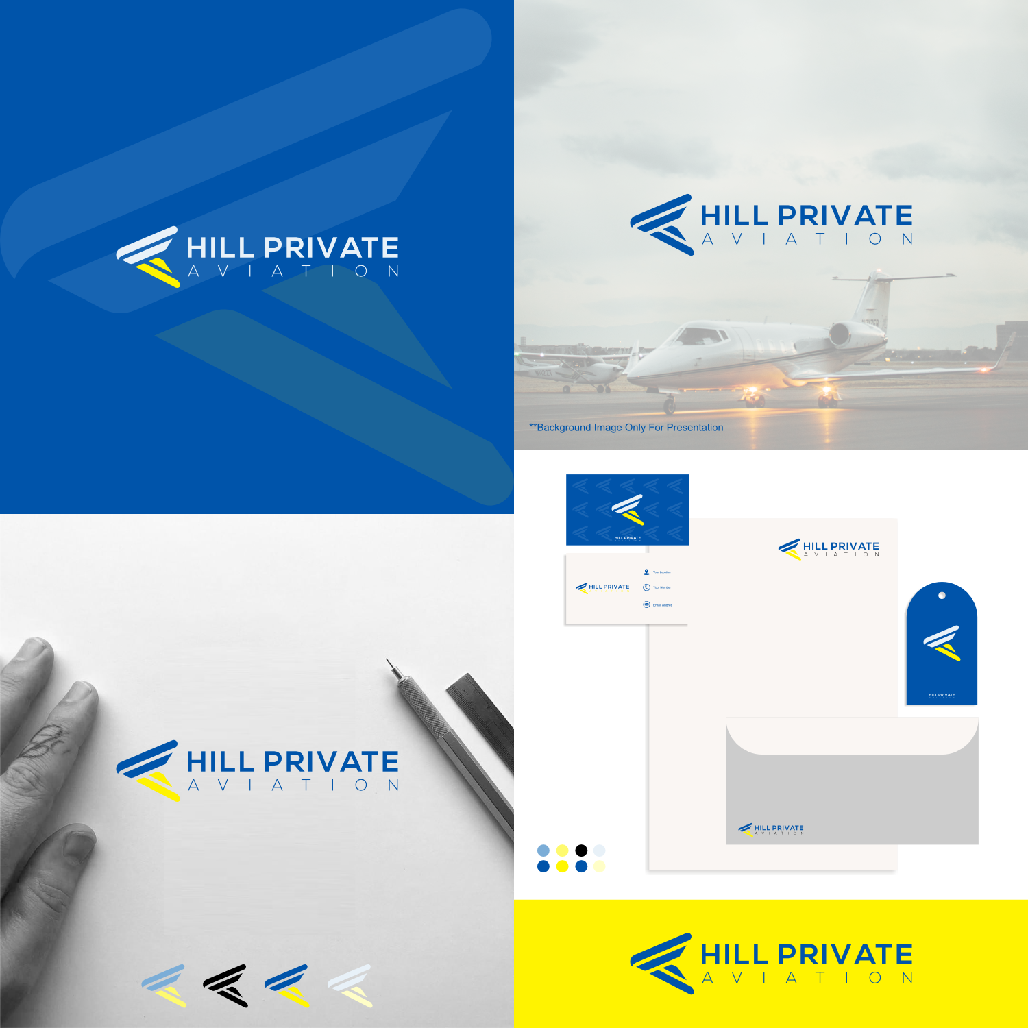 Logo Design by Jroeh_Studio for Hill Aircraft | Design #30930062
