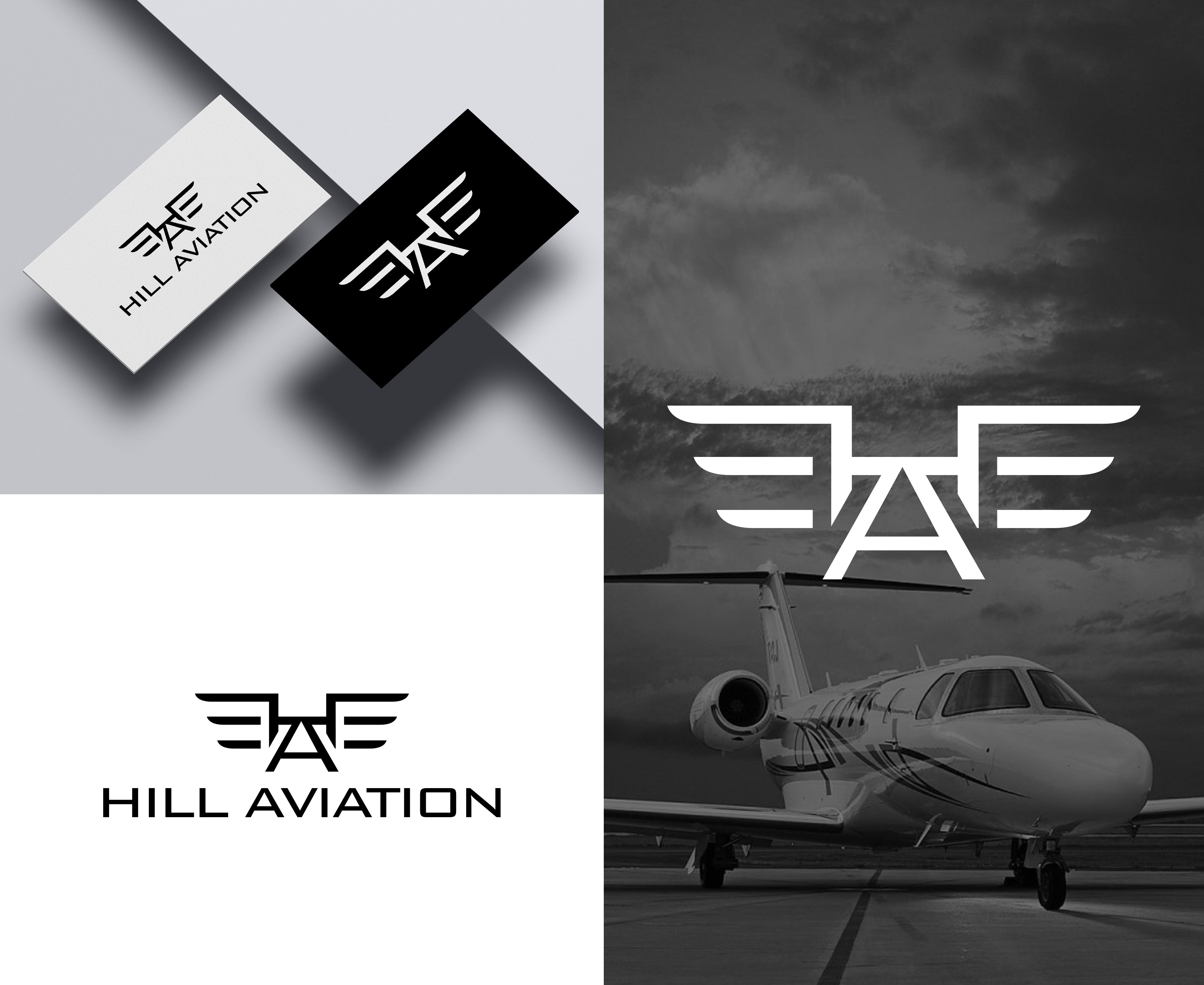 Logo Design by aexoagency for Hill Aircraft | Design #30898915