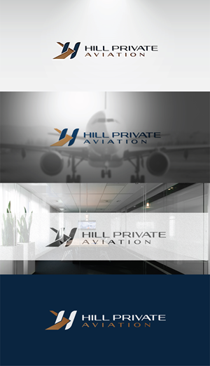 Logo Design by Ellon for Hill Aircraft | Design: #30975351