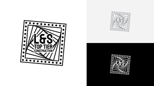 Logo Design by Kryss Denmar for L & S Top Tier Construction | Design: #30903797