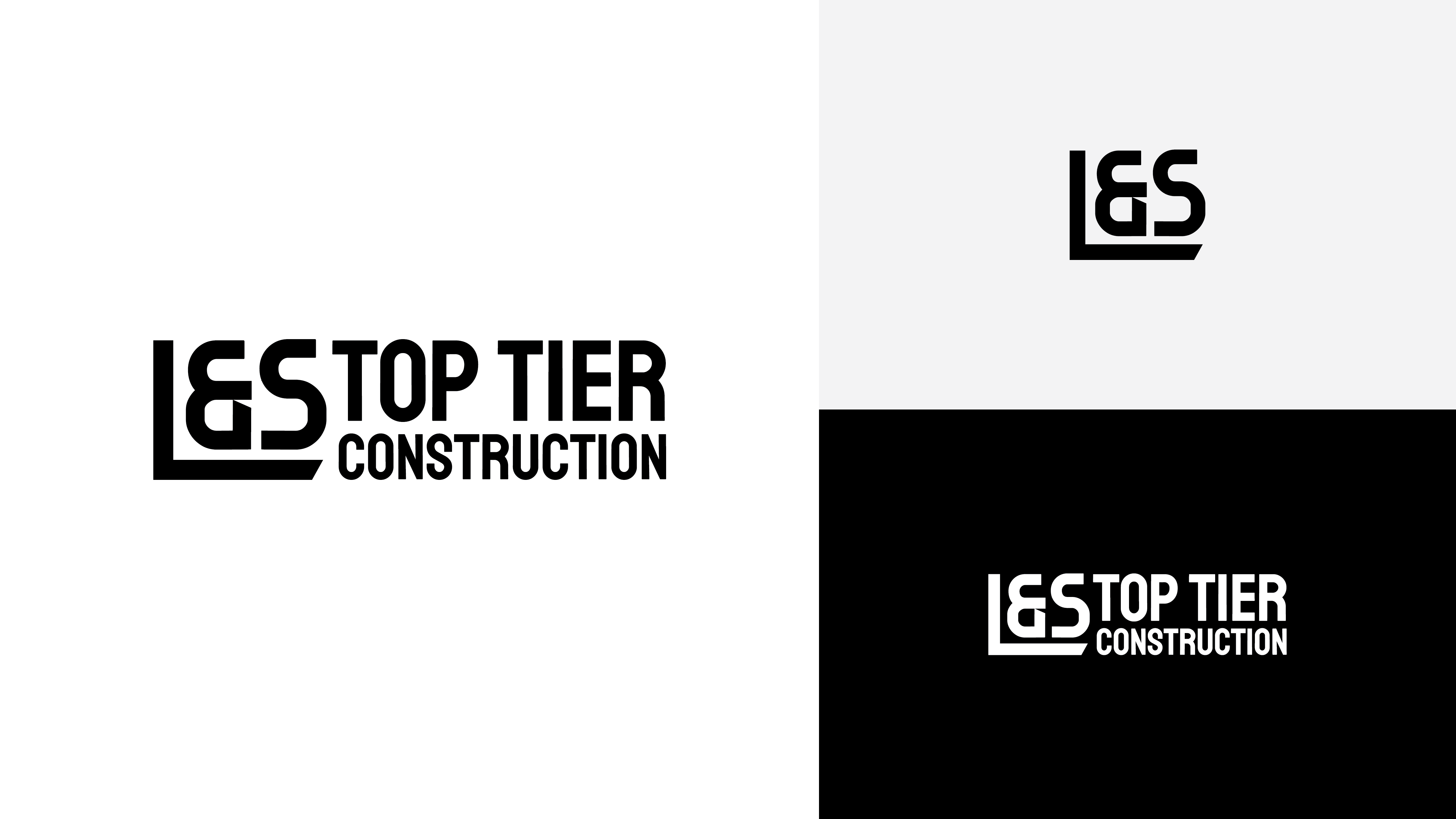 Logo Design by Kryss Denmar for L & S Top Tier Construction | Design #30903800