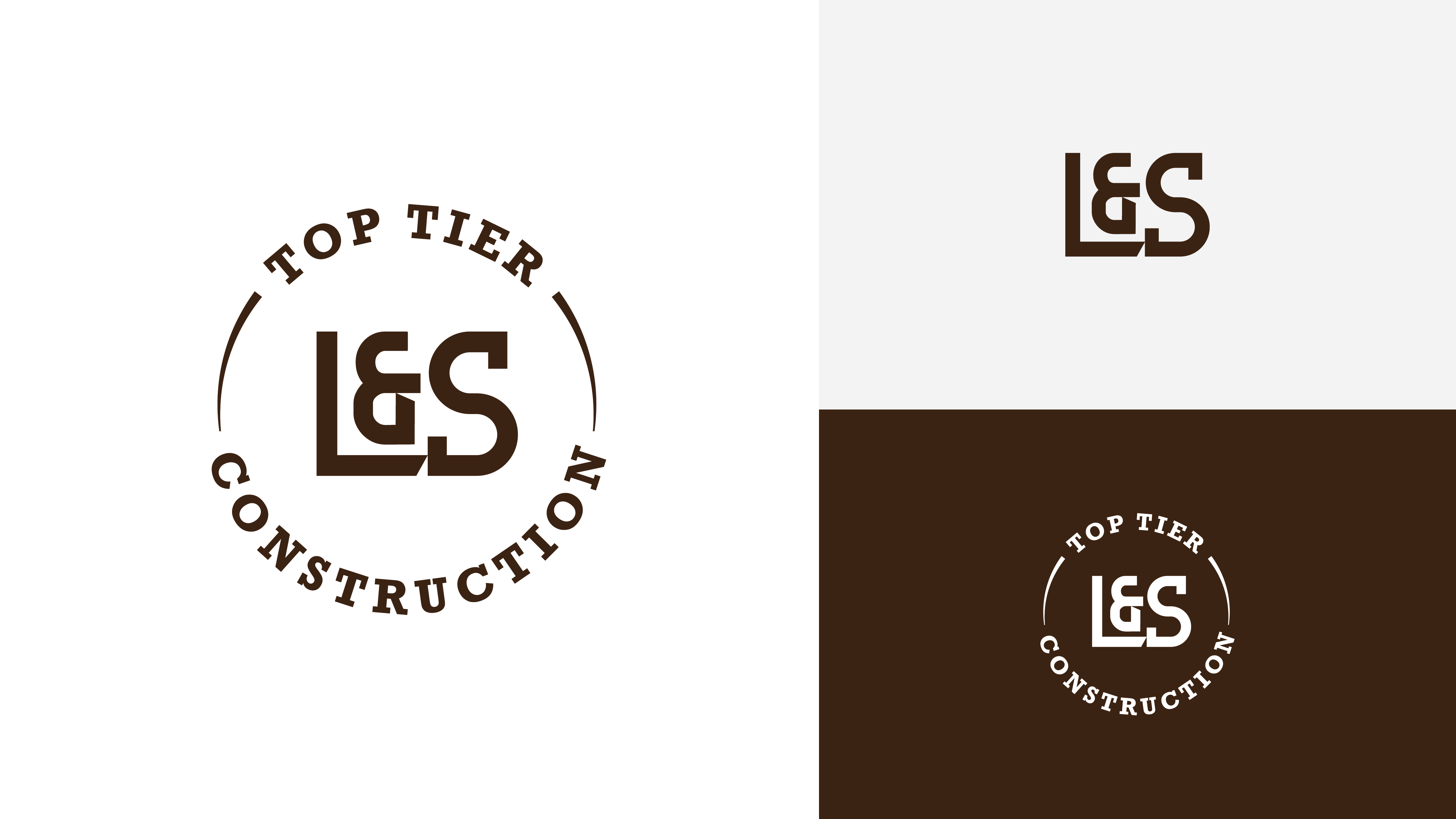 Logo Design by Kryss Denmar for L & S Top Tier Construction | Design #30935079