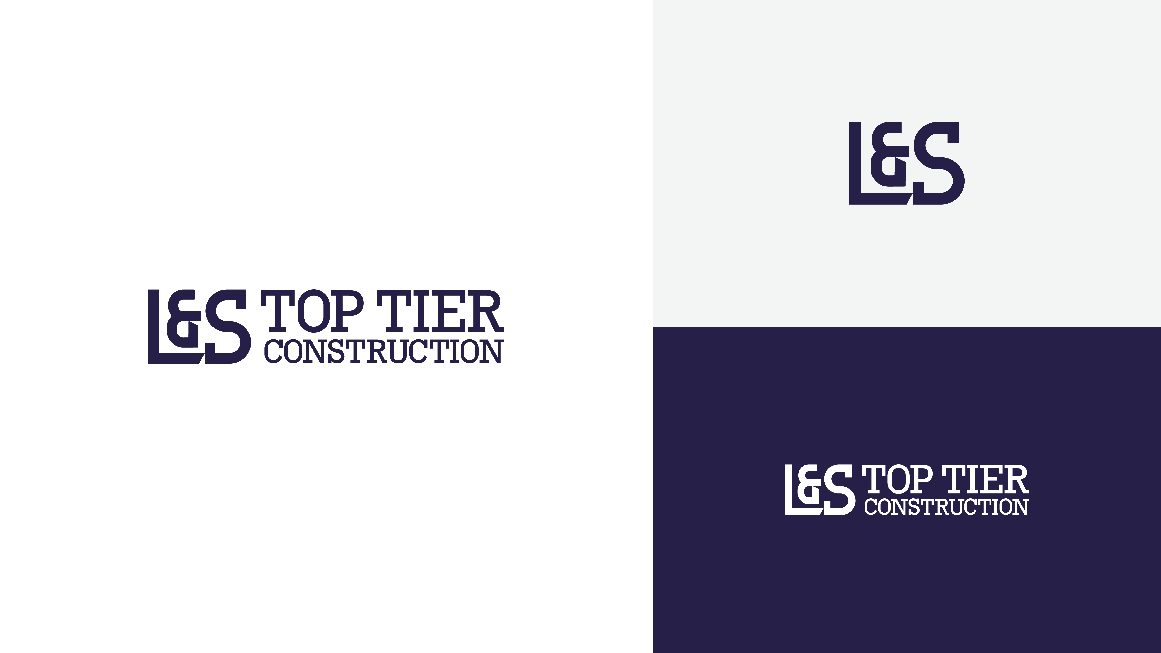 Logo Design by Kryss Denmar for L & S Top Tier Construction | Design #31025203