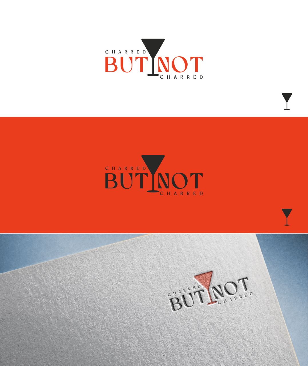 Logo Design by Graphic4489 for Charred Kitchen and Bar | Design #30922869