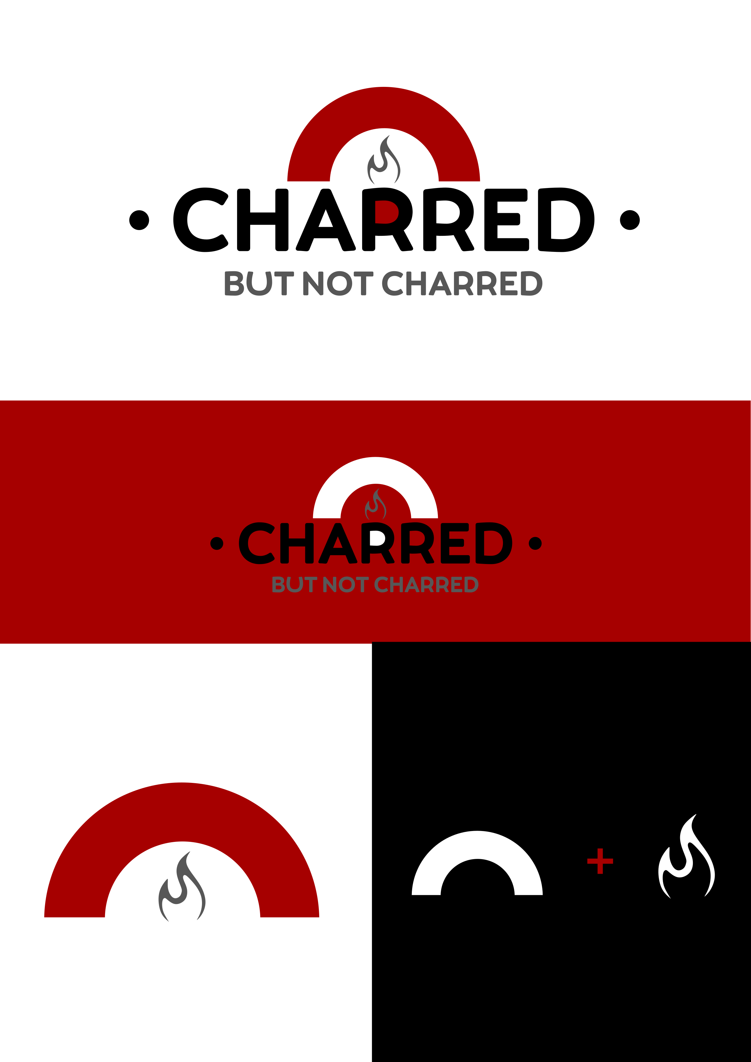 Logo Design by lsafitrinh for Charred Kitchen and Bar | Design #30920103