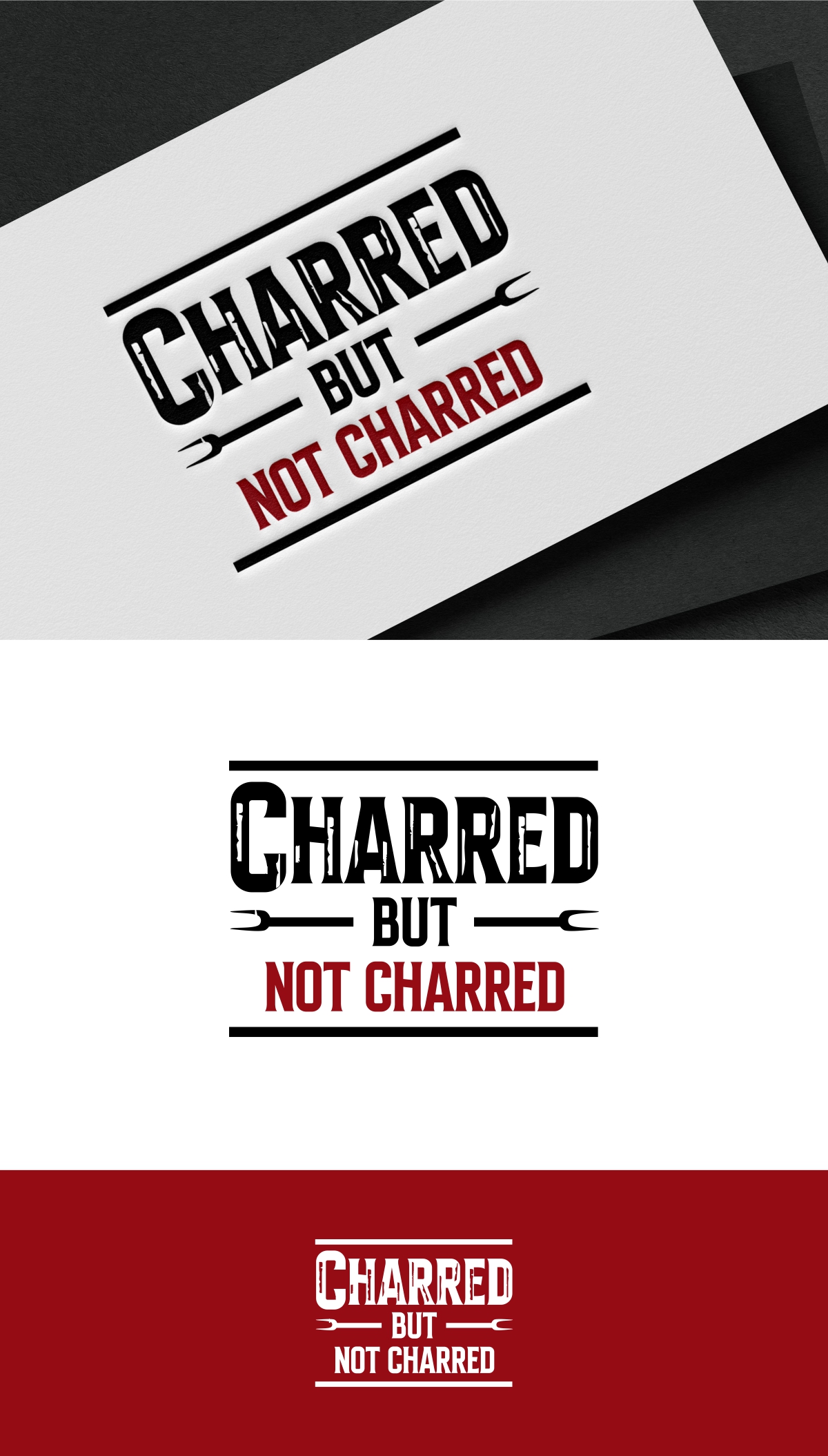 Logo Design by fly  design for Charred Kitchen and Bar | Design #30903486