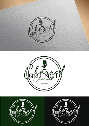 Logo Design by fly  design for Charred Kitchen and Bar | Design: #30903728