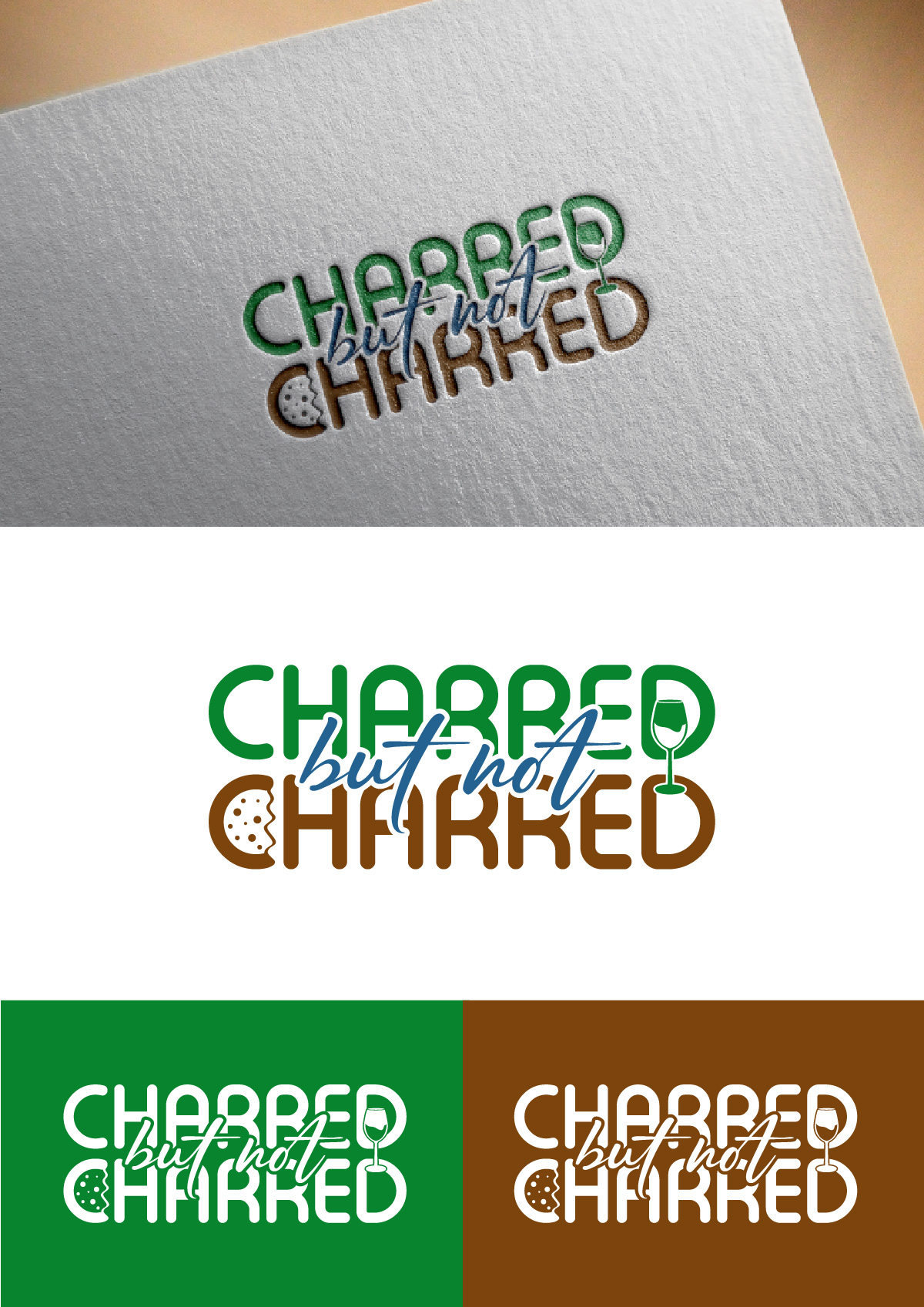 Logo Design by fly  design for Charred Kitchen and Bar | Design #30903729